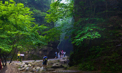 天然氧吧,“天下第一峡”野三坡百里峡