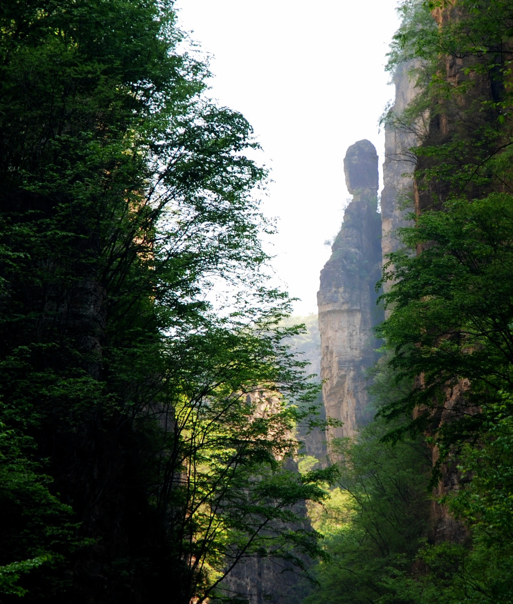 野三坡百里峡回首观音