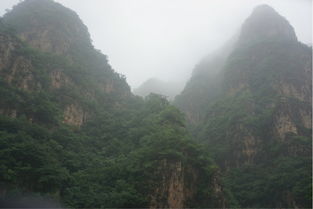 七一 雾中游览野三坡百里峡