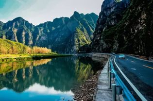 快游慢旅畅游野三坡 轻装简行穿越百里峡